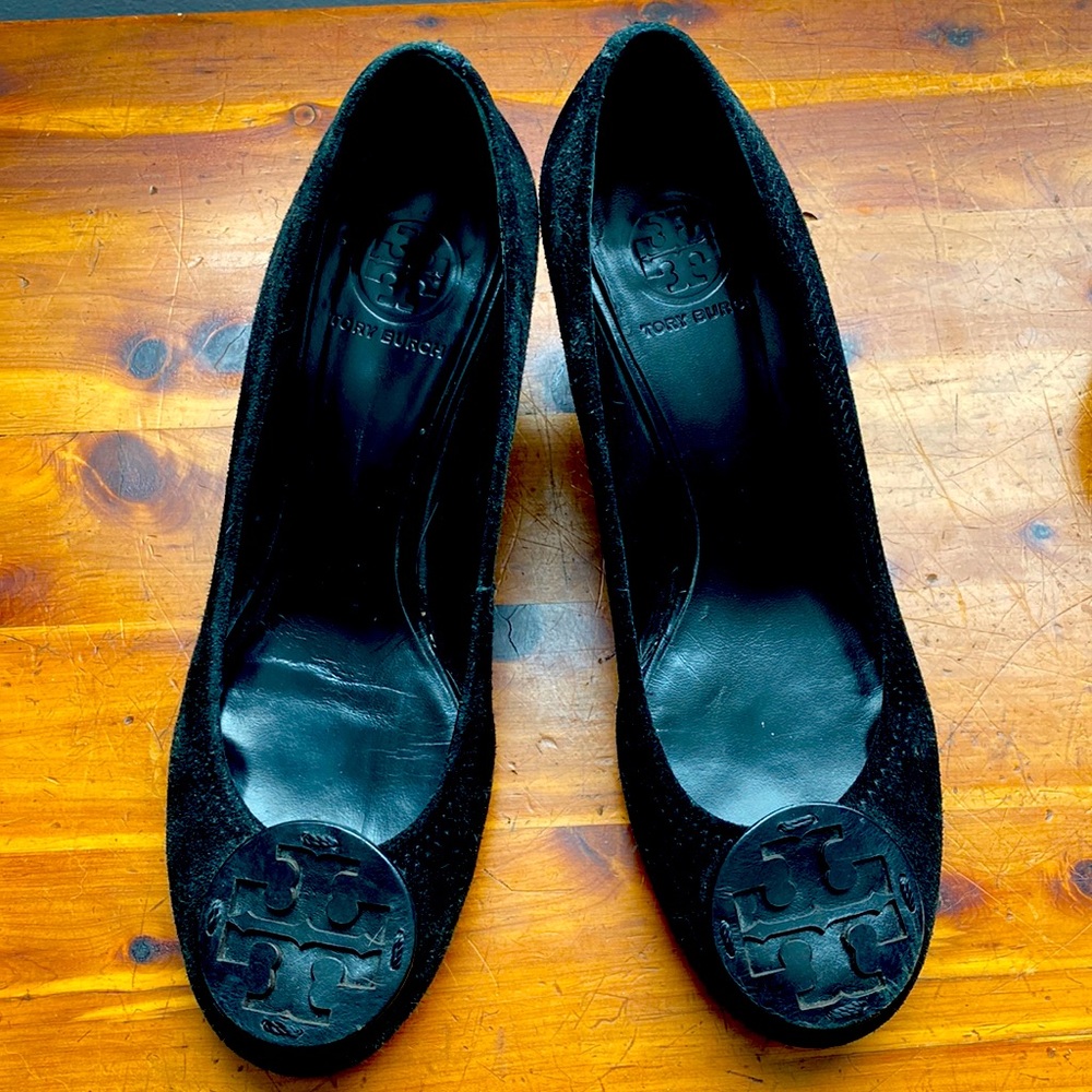 Tory Burch suede Wedges